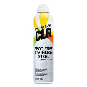 CLR® Spot-free Stainless Steel Cleaner, Citrus, 12 Oz Can, 6-carton freeshipping - TVN Wholesale